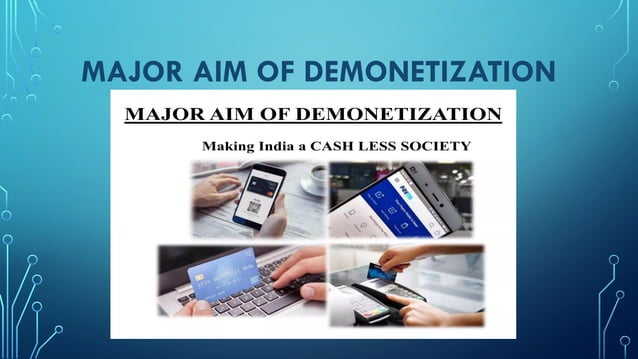Demonetization pptpptx demonetisation demonetisation | PPTX