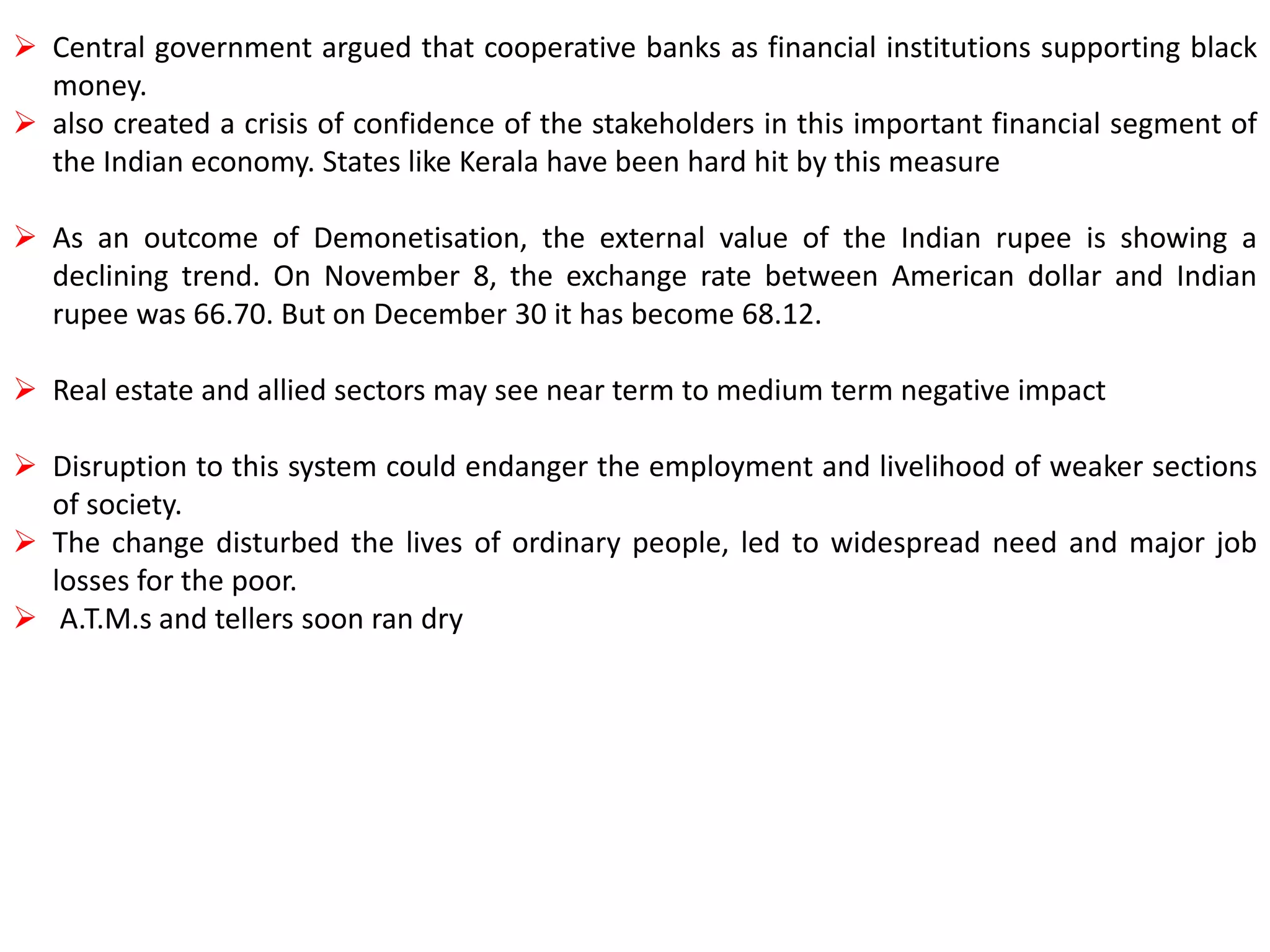 DEMONETISATION IN INDIA AND ITS IMPACT | PPT