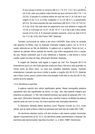 Demonologia e batalha espiritual | PDF