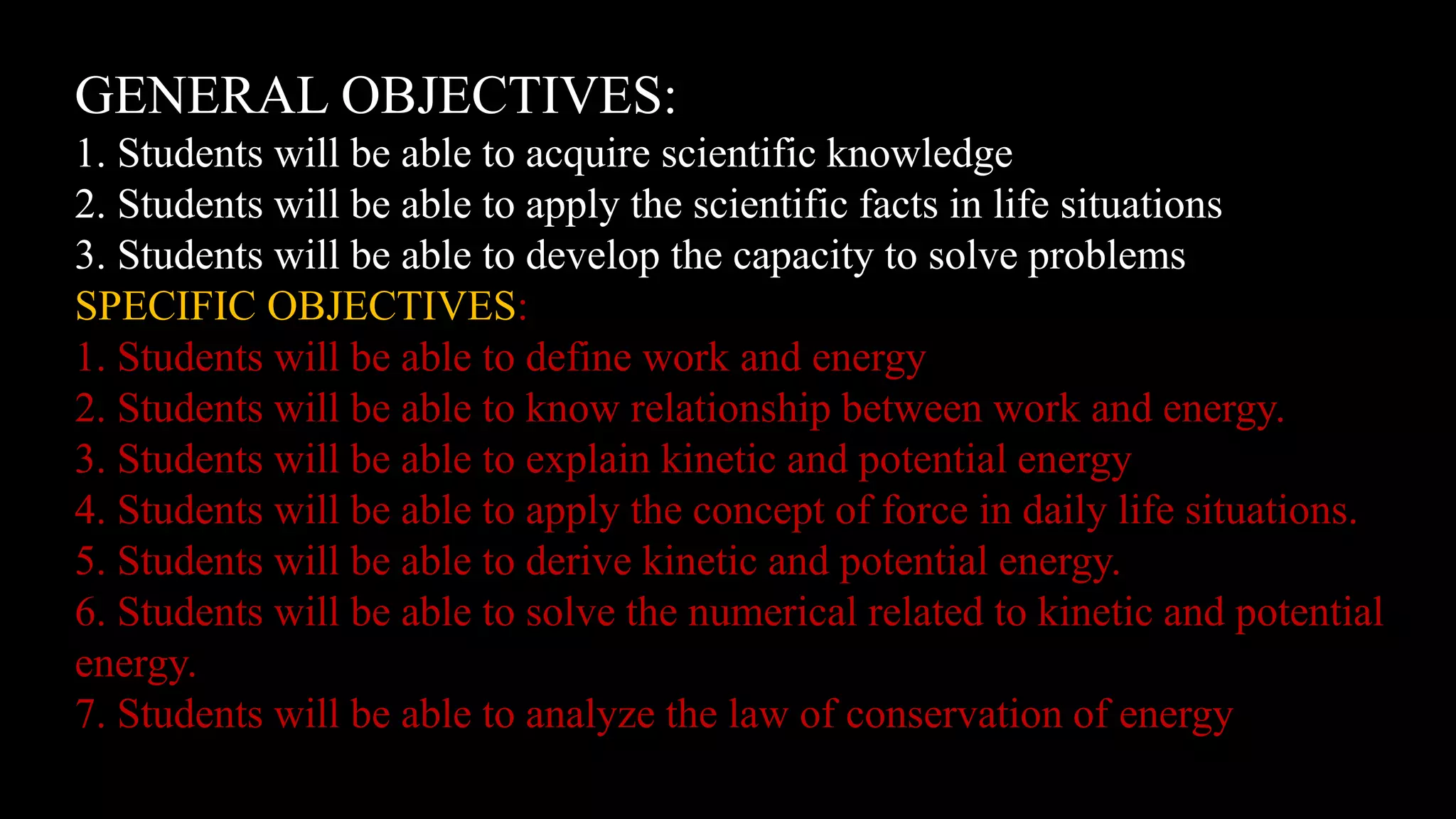7E's Science Lesson plan | PPTX