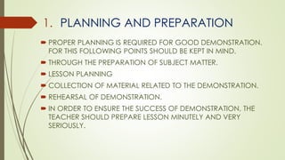 Demonstration method | PDF