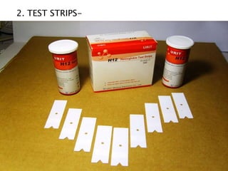 2. TEST STRIPS-
 