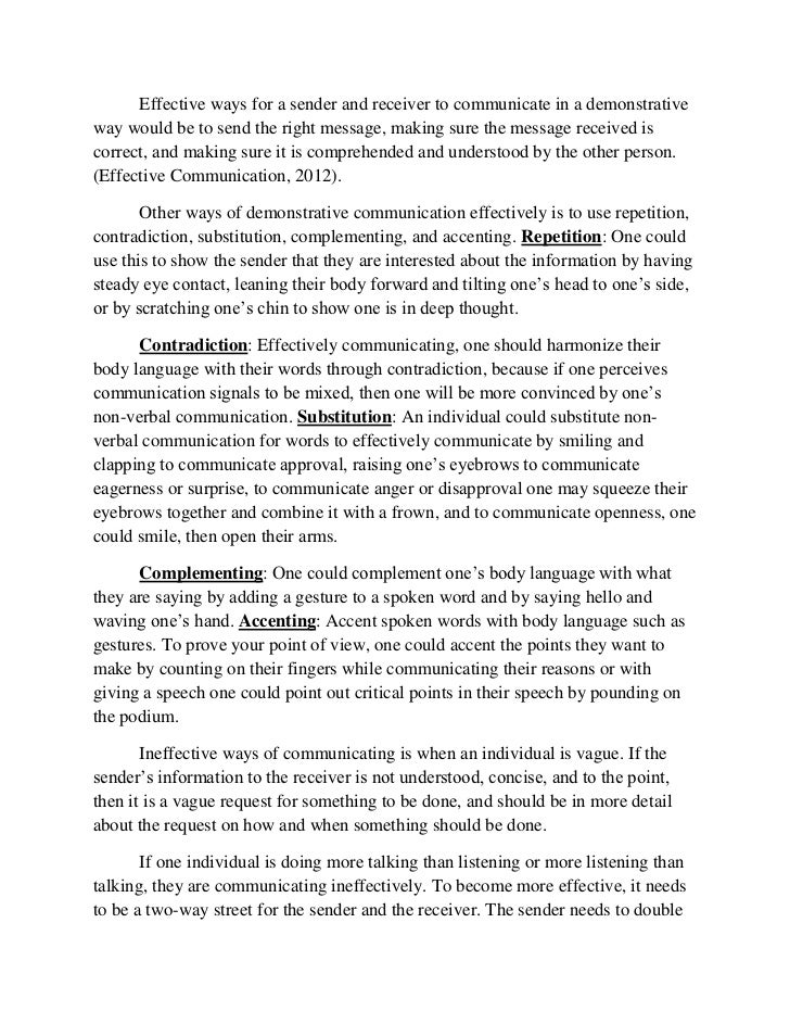 Example Of A Essay Paper Essay On Effective Communication Csos New Educational Outreach Challenger Strings Csu News Good Thesis Statements For Essays also Thesis For An Essay Essay On Effective Communication Barcafontanacountryinncom High School Reflective Essay