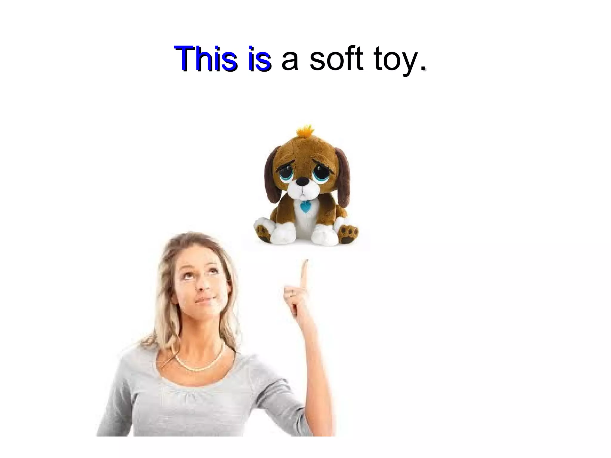 This isThis is a soft toy..