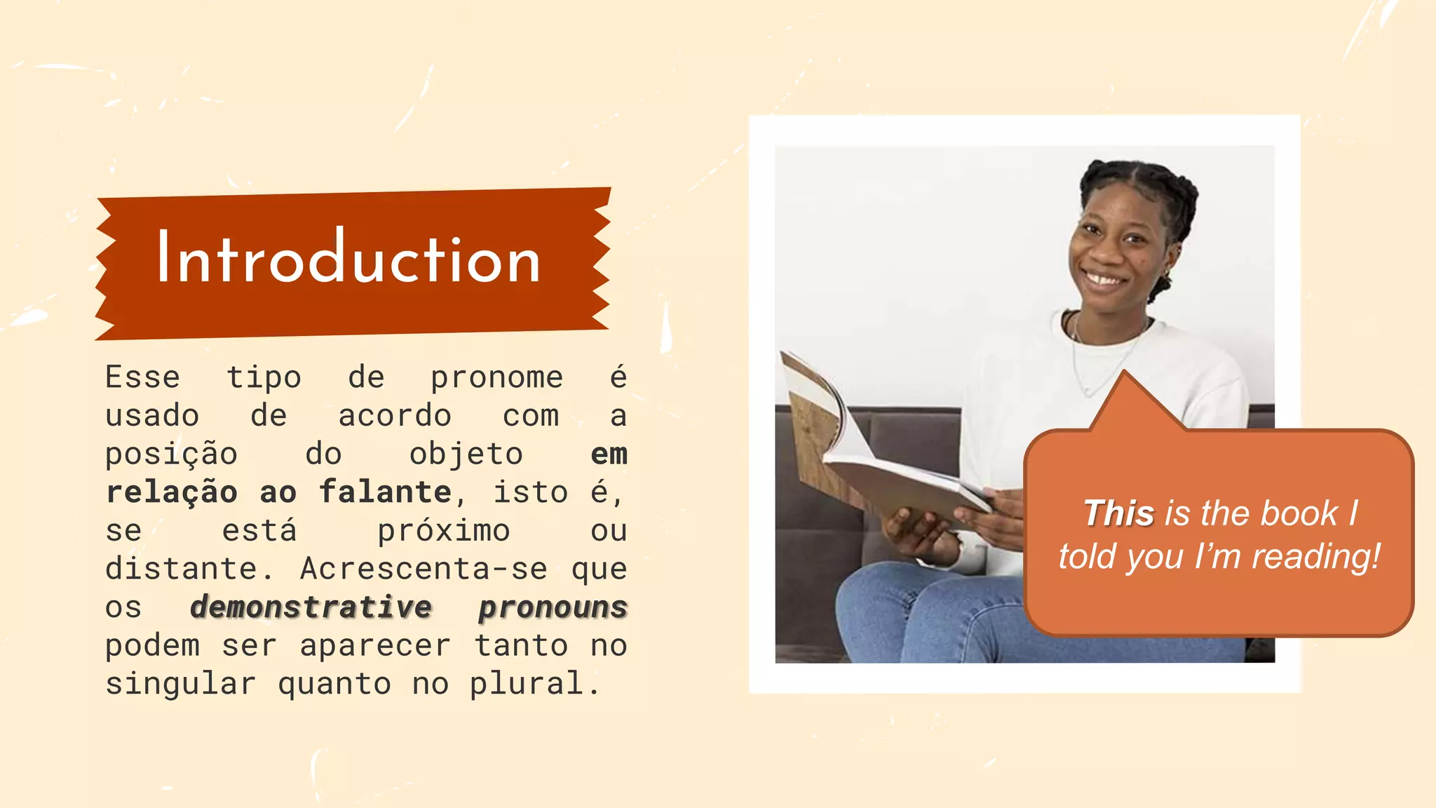 Demonstratives pronouns