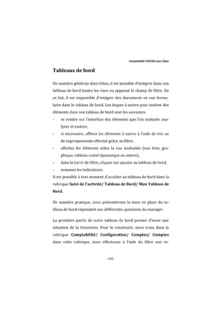 Comptabilité SYSCOA avec Odoo V8