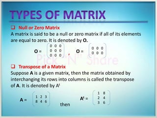 Matrix | PDF