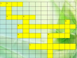 1. 2. 
3. 5. 
8. 
4. 
6. 9. 
7. 
 