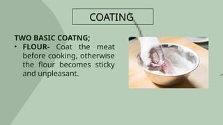 different kinds of meat and its sources. | PPTX