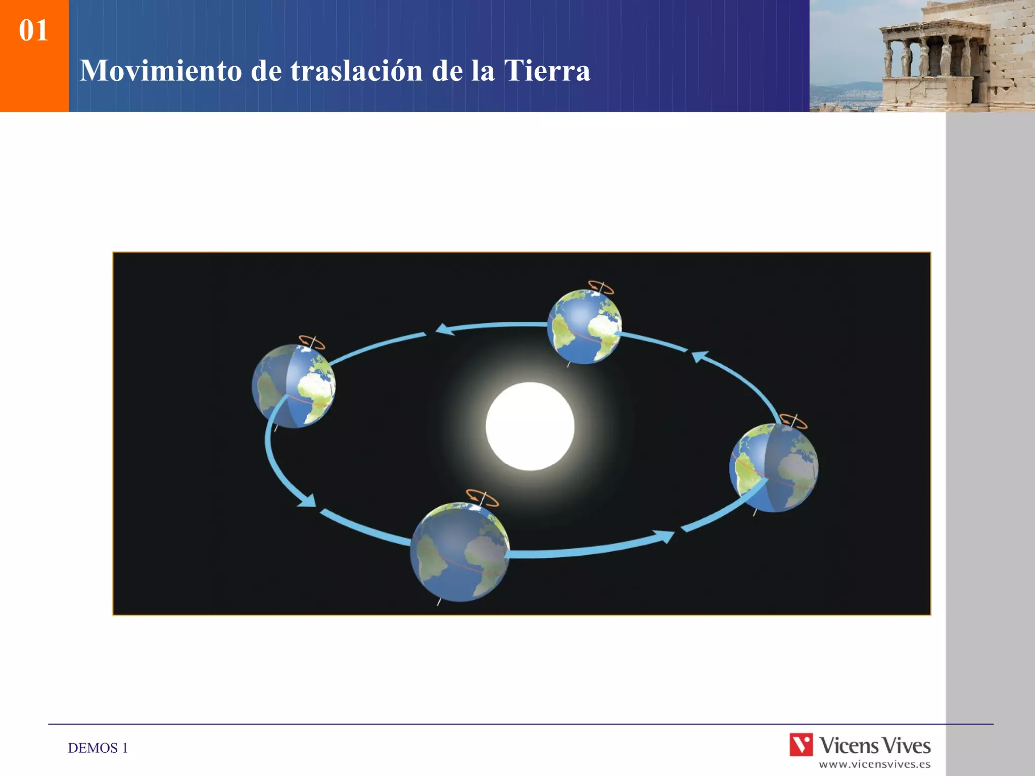 01
      Movimiento de traslación de la Tierra




     DEMOS 1
 