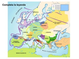 Completa la leyenda

 
