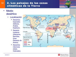 Tema 2. Tiempo, clima y paisajes de la Tierra | PPT