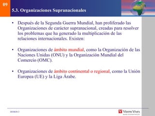 Tema 9: Organización política de las Sociedades