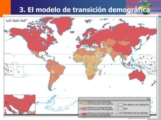 DEMOS 3
3. El modelo de transición demográfica
 