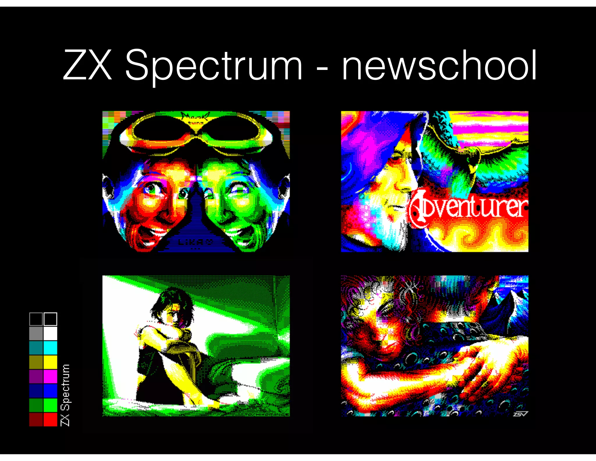 ZX Spectrum - newschool
 
