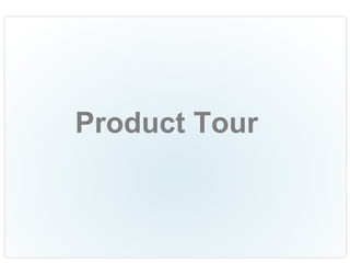 Product Tour 