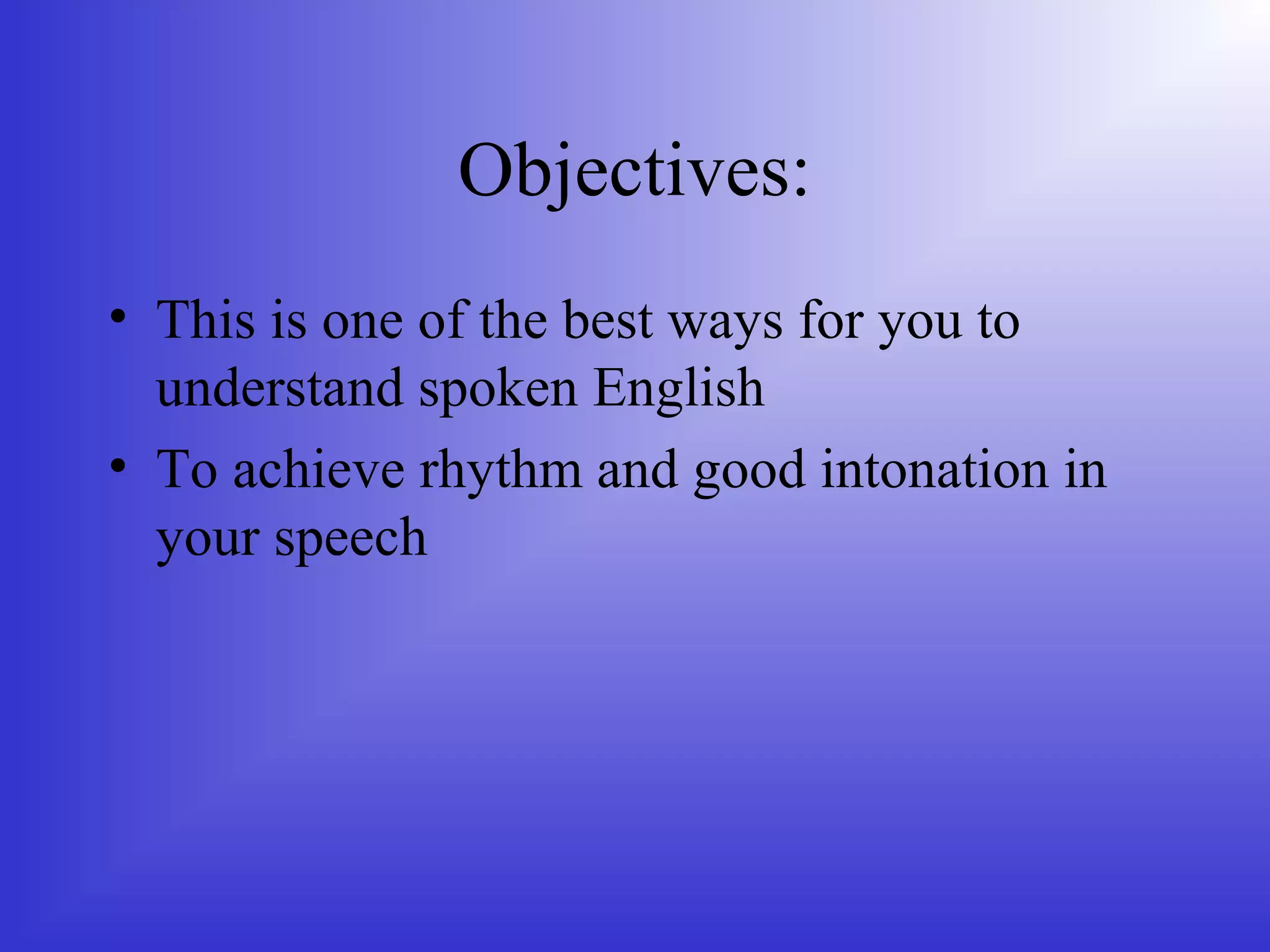 Sentence stress | PPT