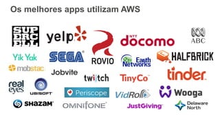 Os melhores apps utilizam AWS
 