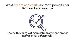 What graphs and charts are most powerful for
360 Feedback Reports?
How do they bring out meaningful analysis and provide
motivation for development?
 