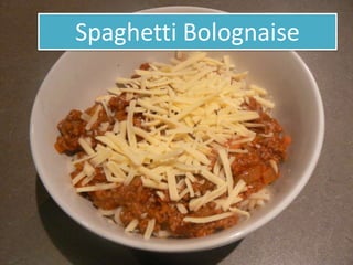 Spaghetti Bolognaise  