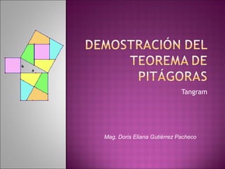 Demostracion teorema pitágoras