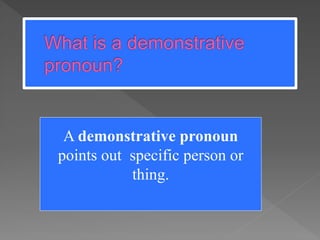 Demostratives.PPT