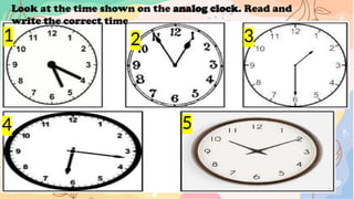 demonstration Teaching In Math Grade 2 Time | PPTX