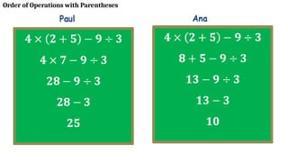 Mastering Order of Operations with Parentheses: PEMDAS Explained for ...