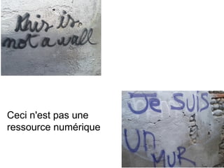 Ceci n'est pas une
ressource numérique
 