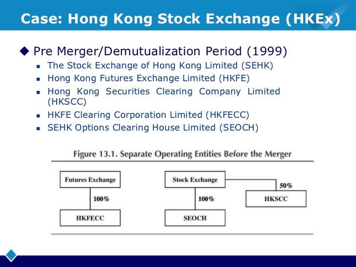 Demutualization Of Stock Exchanges