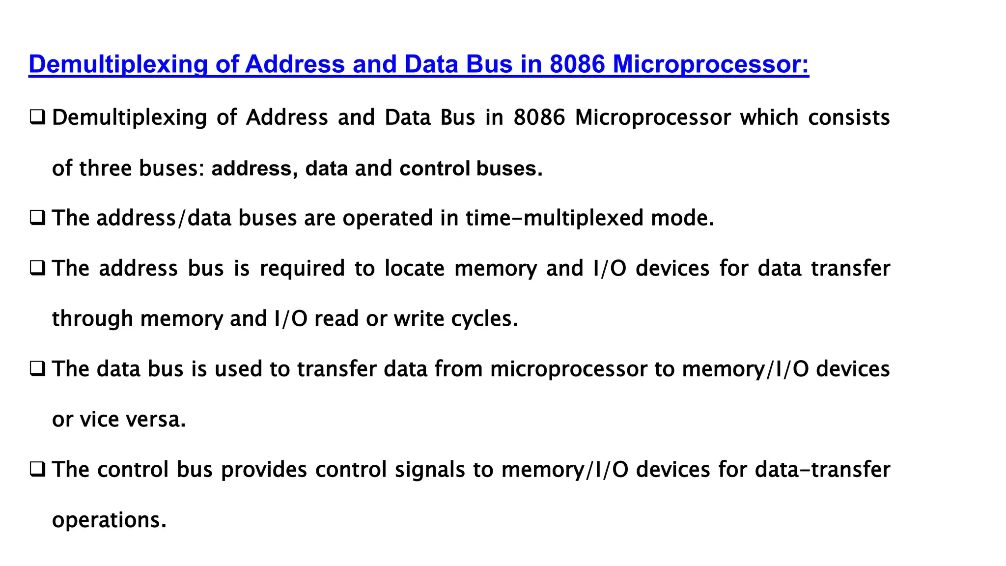 De-Multiplexing of Address and Data Bus in 8086.pptx