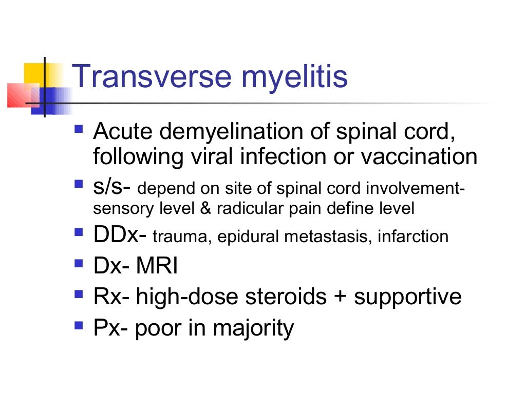 Demyelinating diseases