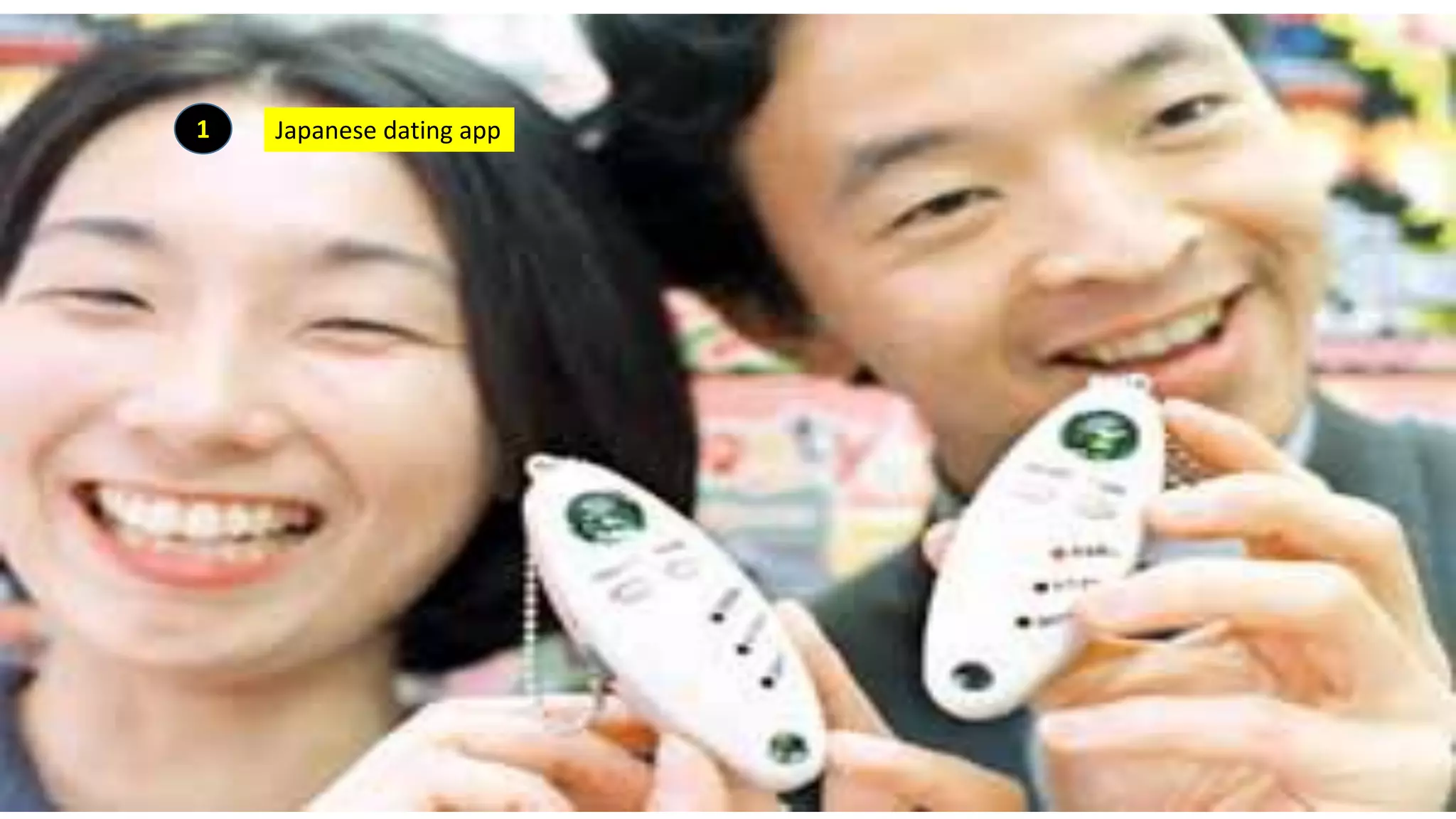 1 Japanese dating app
 