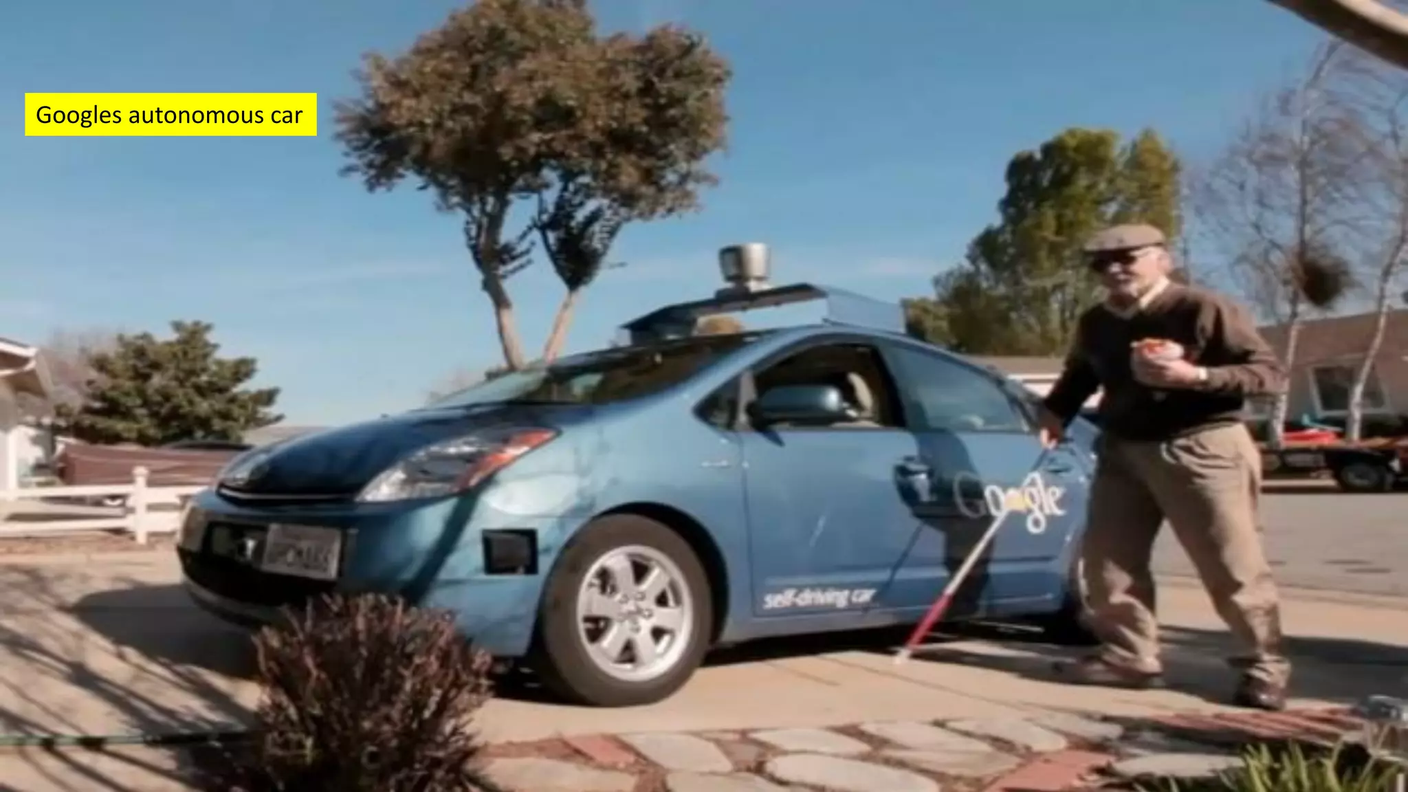 Googles autonomous car
 