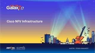 Cisco NFV Infrastructure
 