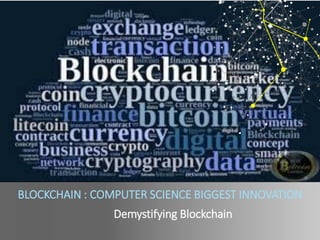 Demystifying blockchain | PPT