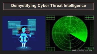 Demystifying Cyber Threat Intelligence
 