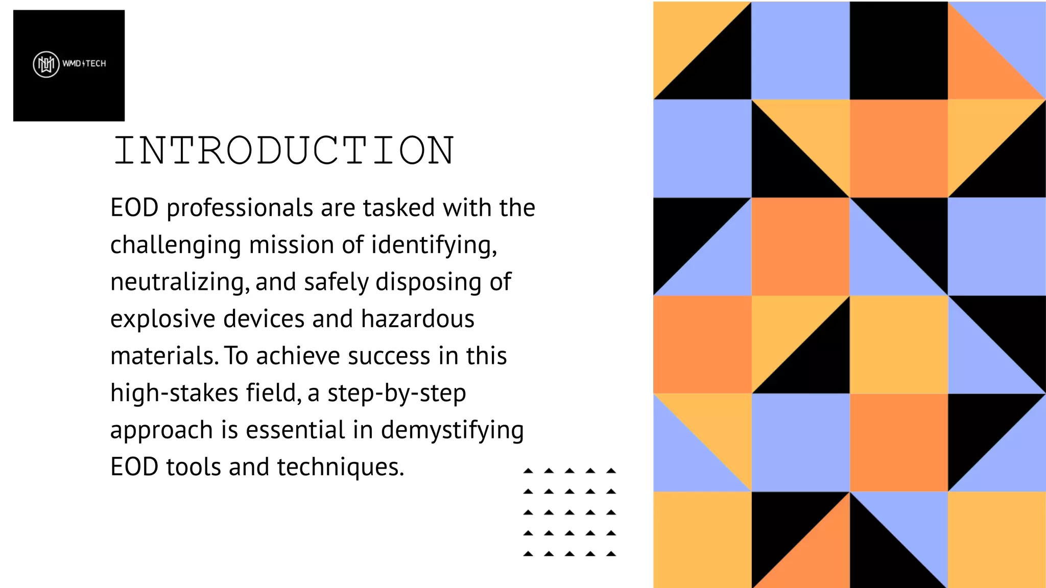 Eod Examples EOD Excellence: Tools, Techniques, and Safety Protocols | PPTX