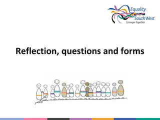 Reflection, questions and forms

 