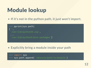 Demystifying how imports work in Python | PPT