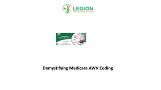 Demystifying Medicare AWV Coding
 