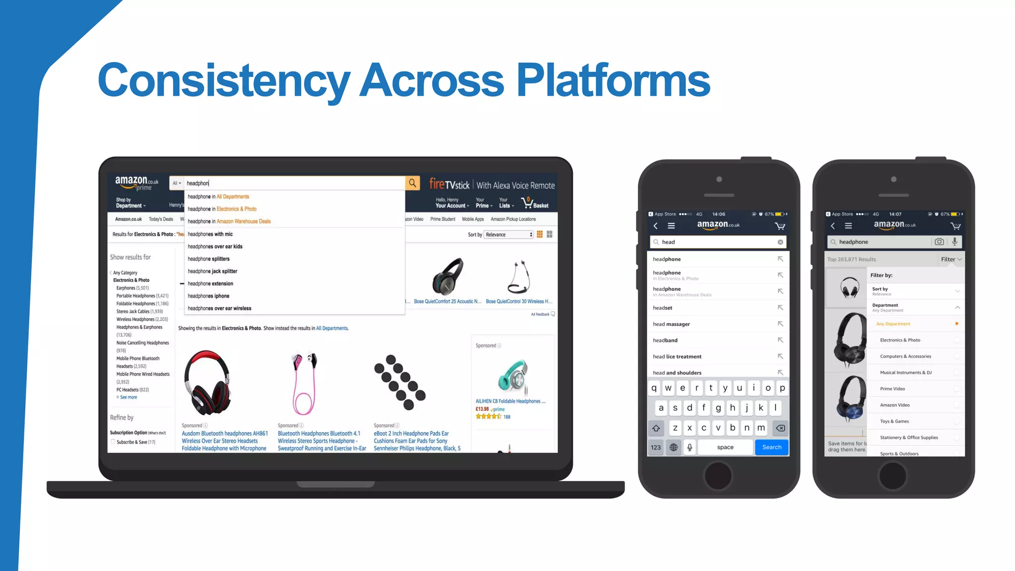 Consistency Across Platforms
 