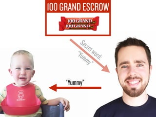 100GRANDESCROW
Secretword:
“Yummy”
 