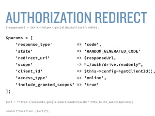 OAUTH IN PHP…
“If debugging is the process of removing software bugs,
then programming must be the process of putting them in.”
 