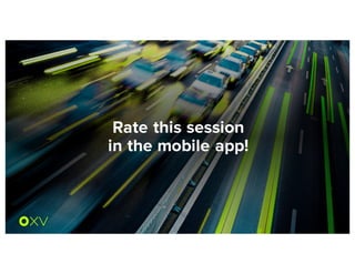 Rate this session
in the mobile app!
 