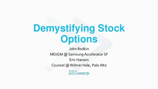 Valuing startup stock options