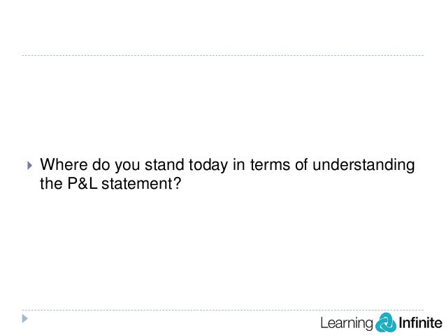 demystifying profit and loss statement webinar