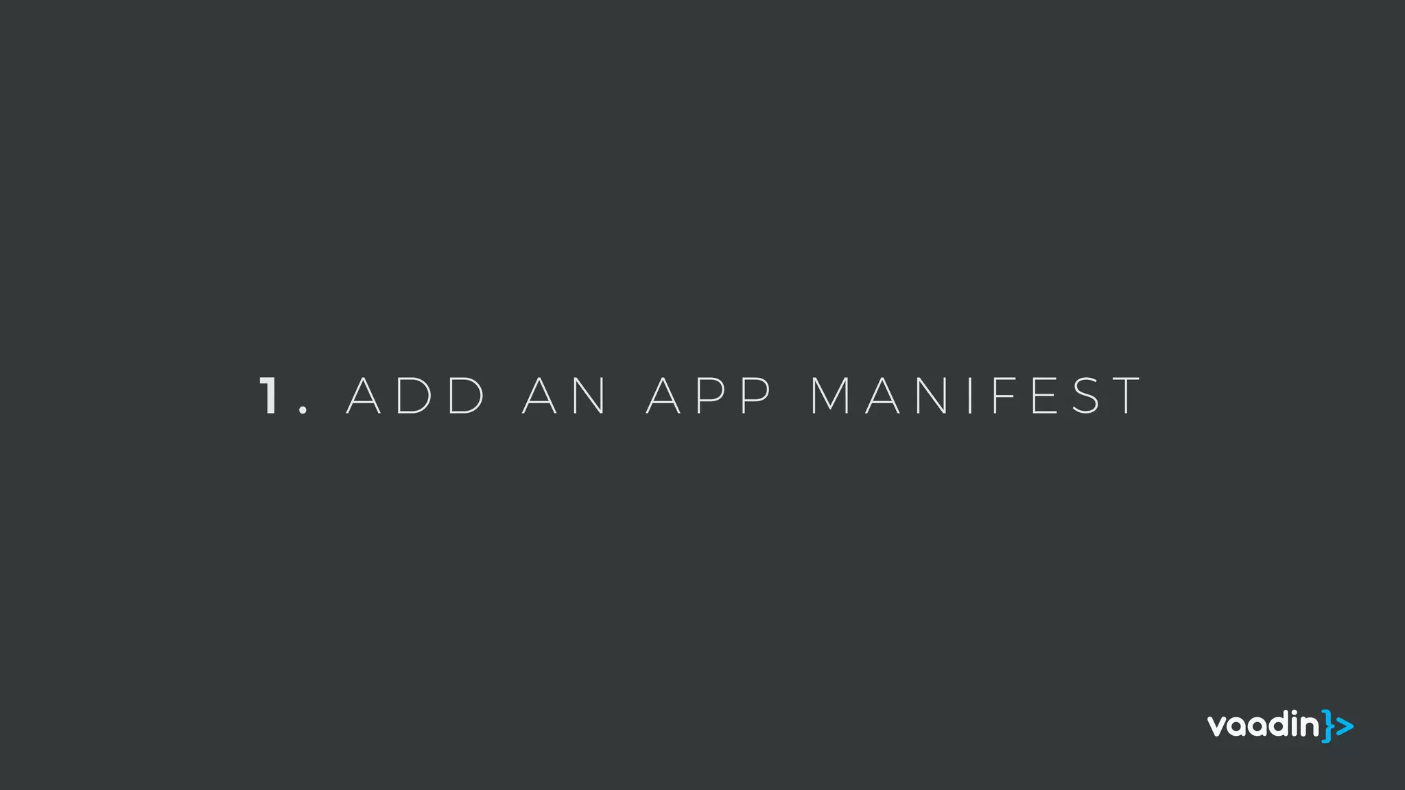 1 . A D D A N A P P M A N I F E S T
 