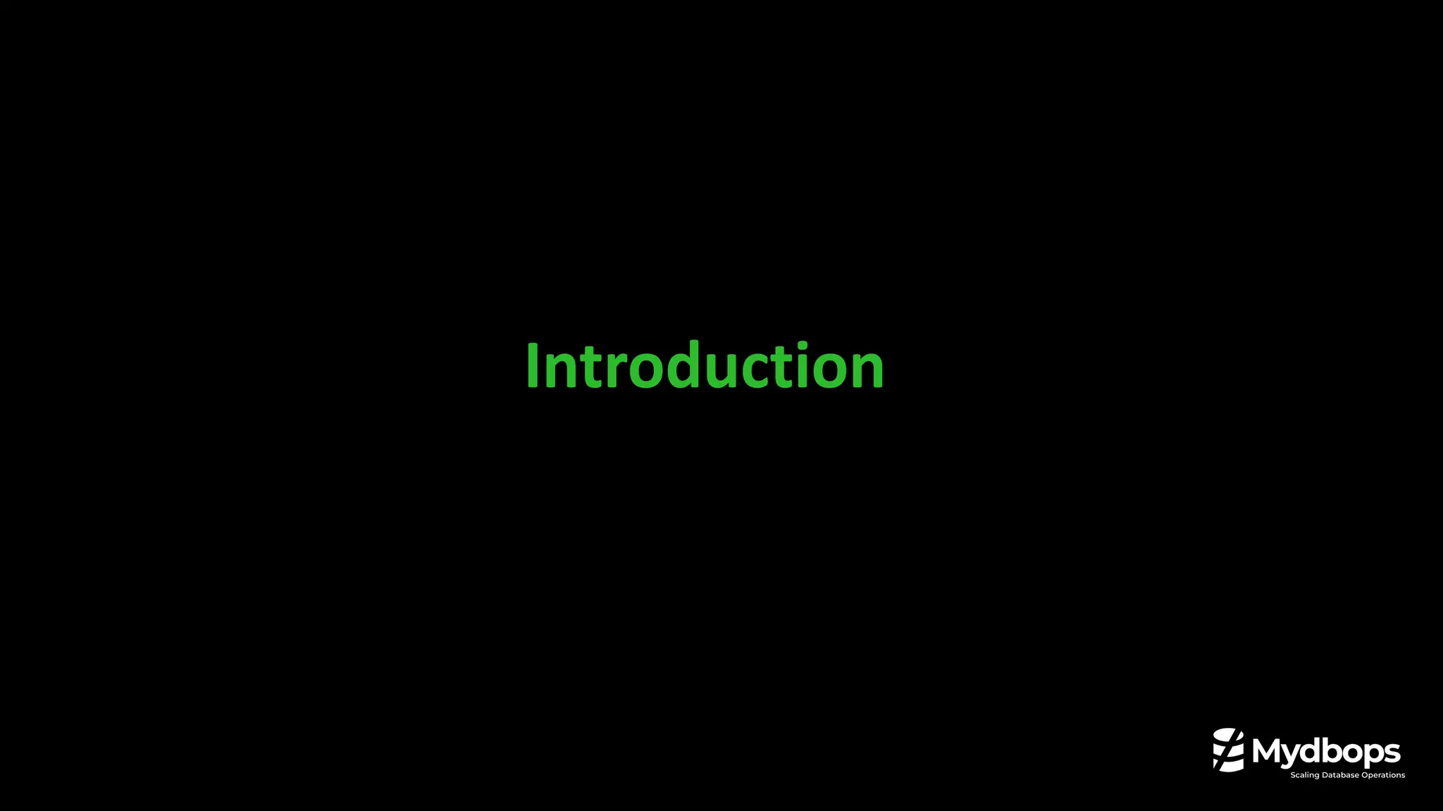 Introduction
 