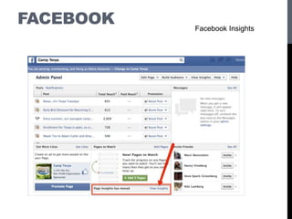 FACEBOOK Facebook Insights
 